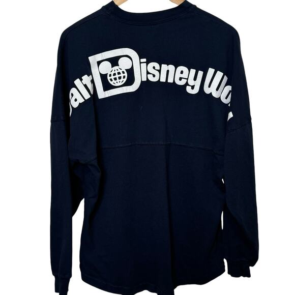 Walt Disney World Navy Blue Size Small Spirit Jersey Longsleeve Shirt - Picture 2 of 7